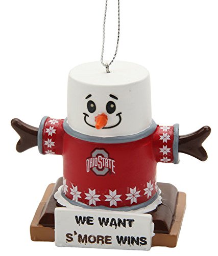 Ohio State Buckeyes NCAA S’mores Holiday Christmas Ornament