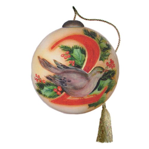 Ne’Qwa Art Petite 12 Days of Christmas Replacement Ornament By Artist Susan Winget 653 (2nd Day of Christmas)
