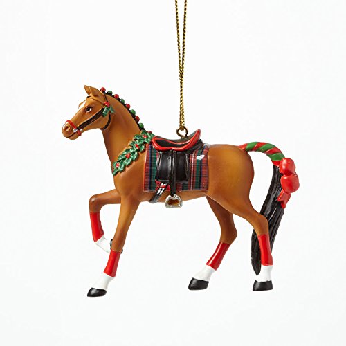 Trail of Painted Ponies English Holiday Pony Christmas Garland Ornament 4040996