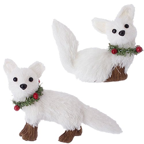 RAZ 3.5″ Fox Ornament- Set of 2 Raz Imports Christmas Ornament