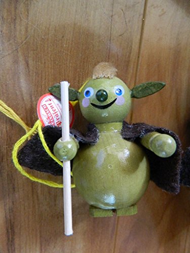 Steinbach Green Fighter Yoda Ornament