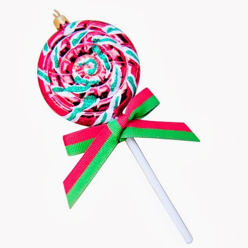 Ornaments to Remember: LOLLIPOP Christmas Ornament (Peppermint)