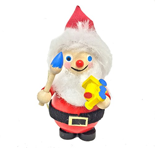 2015 Steinbach Toy Maker Santa with Train German Wooden Christmas Ornament New