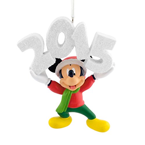 Hallmark Disney Mickey Mouse Dated 2015 Christmas Ornament