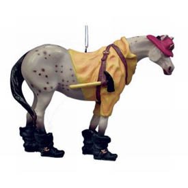 Trail of Painted Ponies Fireman Pony Christmas Ornament New