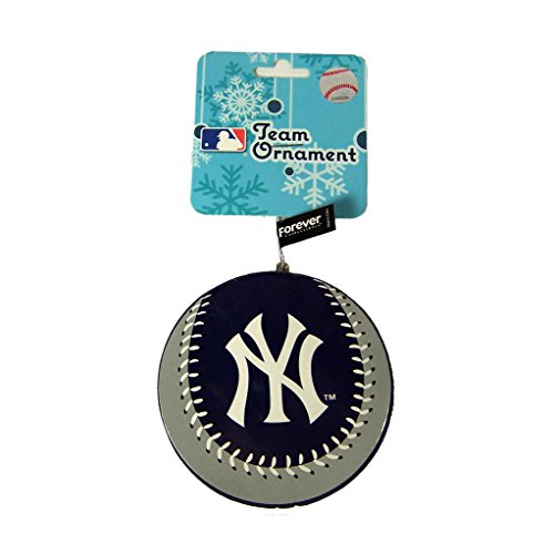 New York Yankees Official MLB 4 inch Foam Christmas Ball Ornament by Forever Collectibles 241206