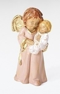 Fontanini 5″ “Bless this Child” Inspirational Angel Girl’s Christmas Ornament #65519