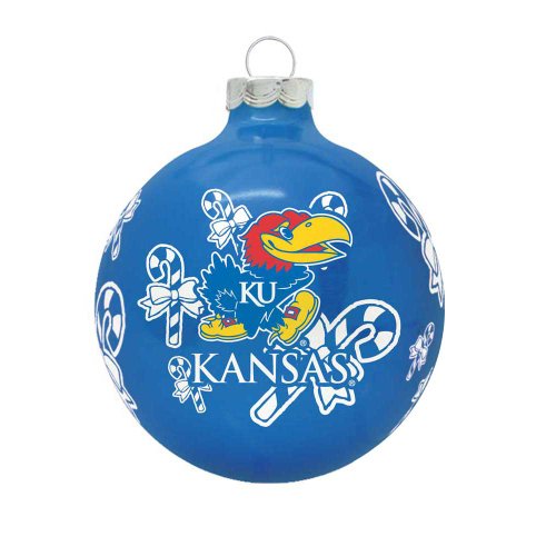 NCAA Kansas Jayhawks Traditional 2 5/8″ Ornament