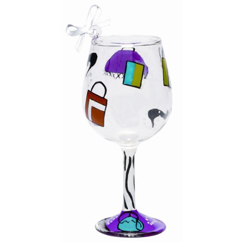 Lolita Shopaholic Too Mini Wine Ornament Retired – Beverage Vino Bar ORN5-5775S
