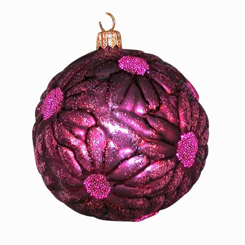 Ornaments to Remember: DAISY Christmas Ornament (Purple)