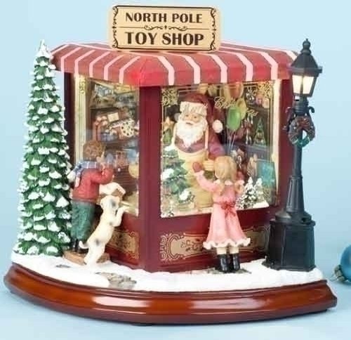 Santa’s North Pole Music Box