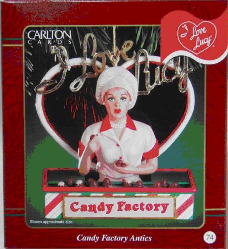I Love Lucy Candy Factory Antics 2000 Carlton Cards Christmas Ornament