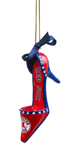Boston Red Sox High Heeled Shoe Ornament