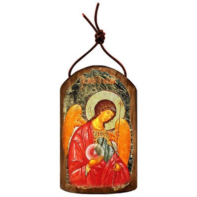 G. Debrekht Saint Michael Icon Wooden Ornament