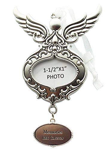 Memories Last Forever Angel Picture Frame Ornament – By Ganz