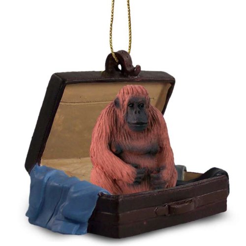 Orangutan Traveling Companion Ornament