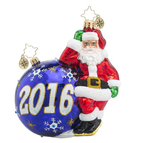 Christopher Radko Having a Ball 2016 Christmas Ornament