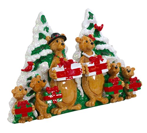 Rudolph & Me Bear Family Christmas Figurine (6-Members)