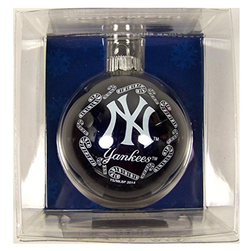 New York Yankees Official MLB 2 5/8 3 Small Christmas Ornament NY Topperscot