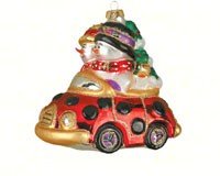 Cobane Studio LLC COBANED098 Lucky Ladybug Mobile Ornament