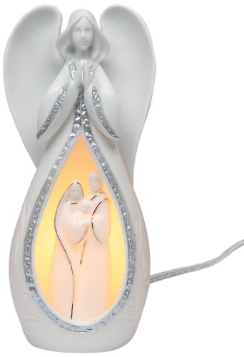 Appletree Design Angel Night Light Nativity, 11-3/4-Inch Tall, Includes Light Bulb and Cord