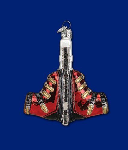Old World Christmas Ski Boots Glass Blown Ornament