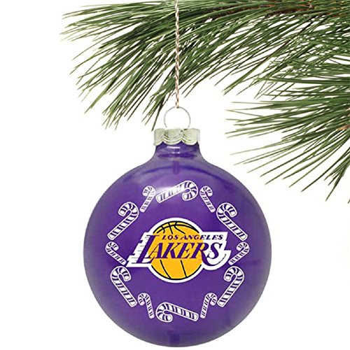 Los Angeles LA Lakers NBA Basketball Glass Christmas Ornament Holiday Decoration