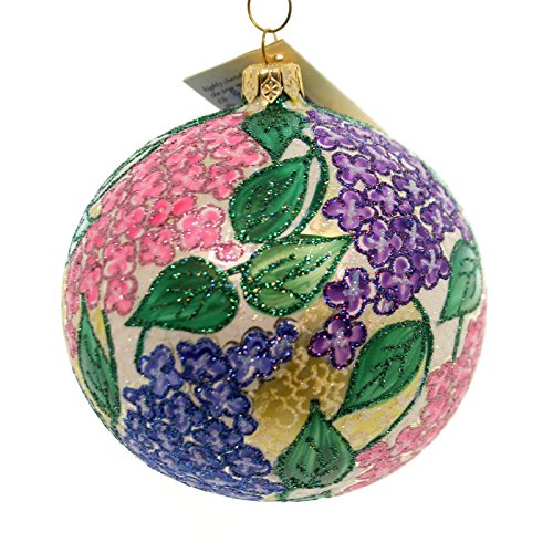 Christina’s World PINK & LAVENDER LILAC GARDEN Ornament Flowers Ball Flo667