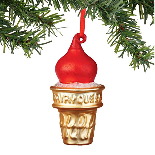 Department 56 Dairy Queen Cherry Dip Cone Ornament