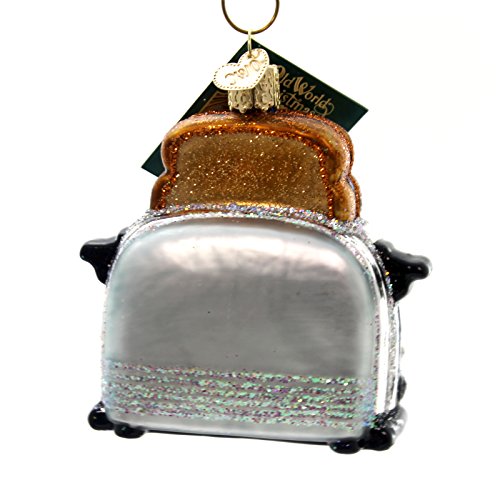 Old World Christmas Retro Toaster Glass Blown Ornament