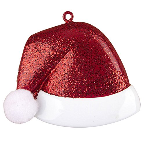 Santa Hat Personalized Christmas Ornament