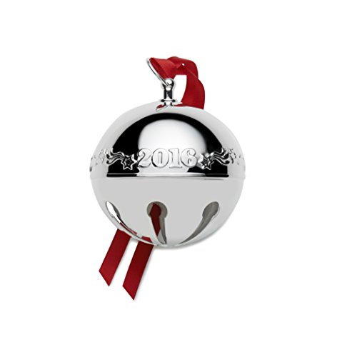 Wallace 2016 Silver Plated Sleigh Bell Ornament, 46th Edition