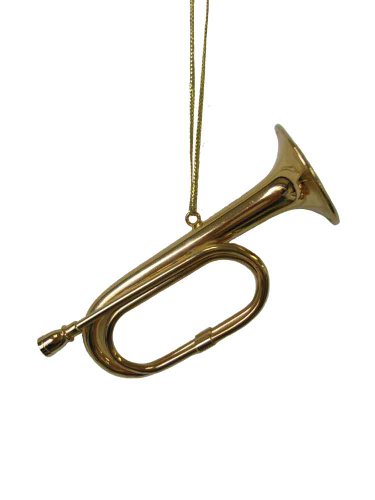 Music Treasures Co. Gold Brass Cavalry Horn
