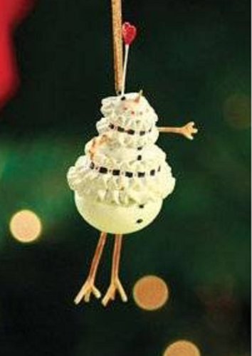 Patience Brewster Mini Ornament – Mrs. Snowman