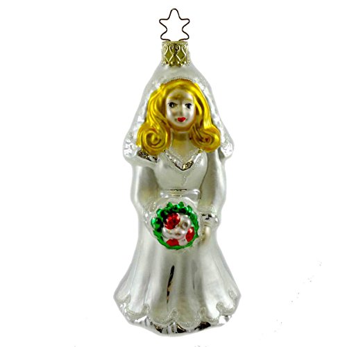 Bride #1-279-01 by Inge-Glas of Germany – Christmas Tree Ornament