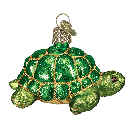 Old World Christmas Desert Tortoise Glass Blown Ornament