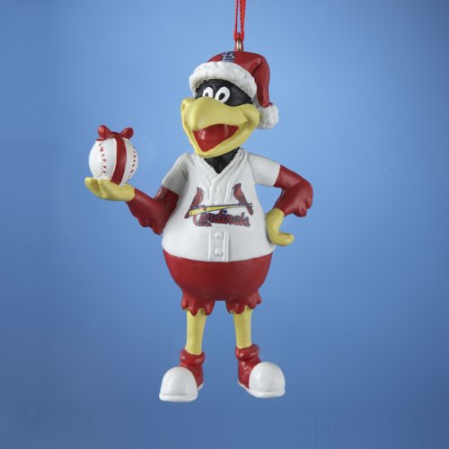 Kurt Adler St. Louis Cardinals Fred Bird Mascot Ornament