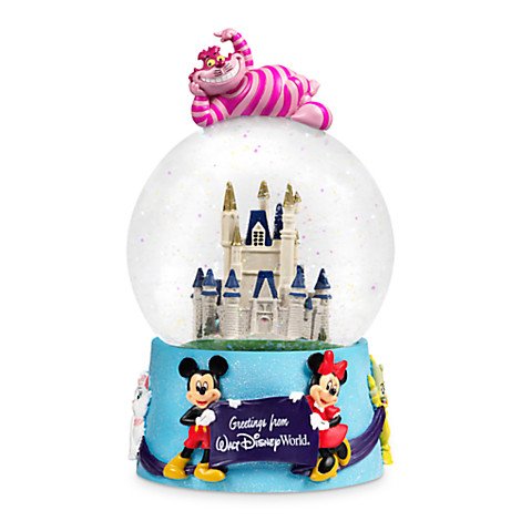 Walt Disney World Character Castle Musical Snowglobe NEW