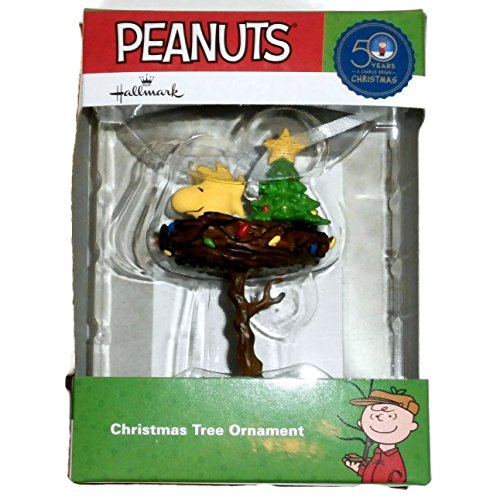 Hallmark Peanuts Woodstock in Nest Christmas Ornament 2015