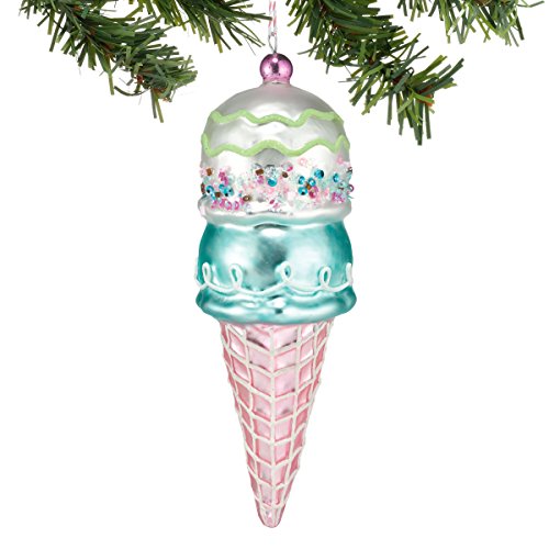 Department 56 Gallery Ice Cream Cone Ornament