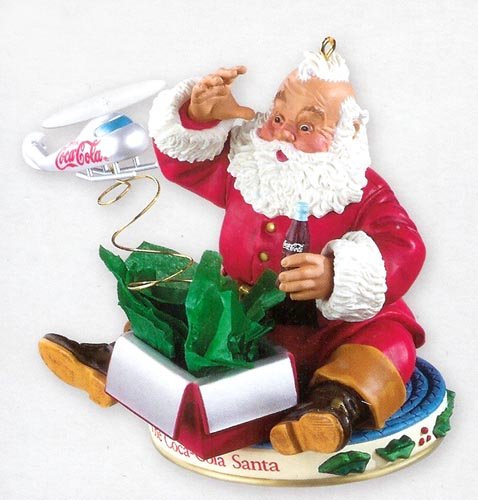 Carlton Cards Heirloom The Coca-Cola Santa Claus Christmas Ornament