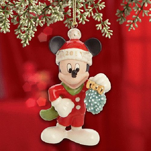 Lenox 2012 Mistletoe Mickey Ornament