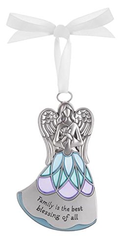 Family Is The Best Blessing Of All – Guardian Angel Ornament by Ganz