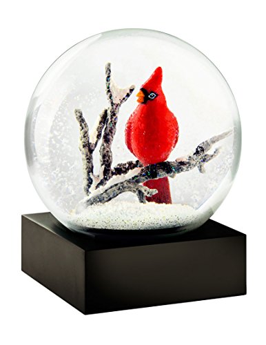 Red Cardinal Bird Snow Globe by CoolsnowGlobes