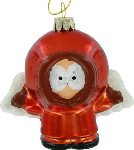 South Park Kurt Adler Angel Kenny Glass Ornament, 4.5-Inch
