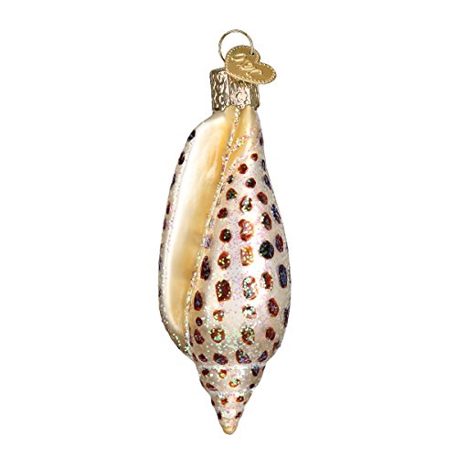 Old World Christmas Junonia Shell Glass Blown Ornament