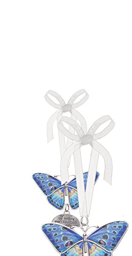 Ganz Home Decor Christmas / Spring Blissful Journey Butterfly Ornament (If nothing ever CHANGED. ..NO Butterflies EA13555)