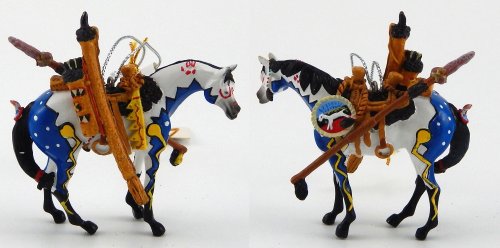 Woodland Hunter Ornament, the Trail of the Painted Ponies