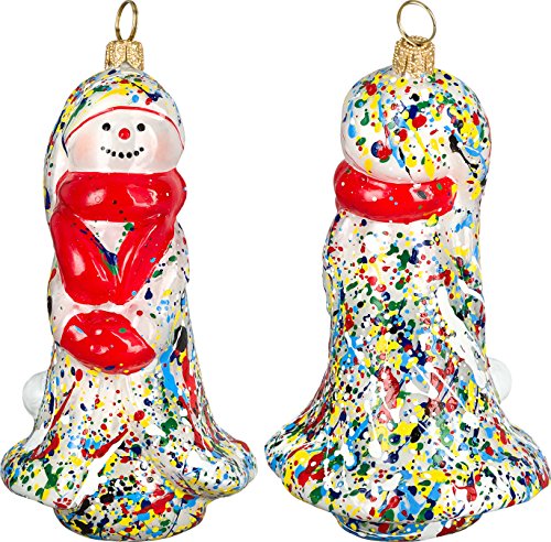 Glitterazzi Artisan Snowman Ornament by Joy to the World