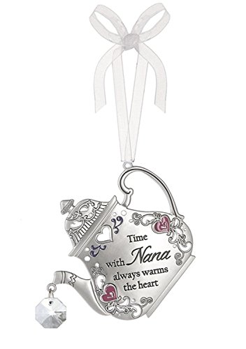 Time With Nana Always Warms the Heart Tea Kettle Ornament – By Ganz